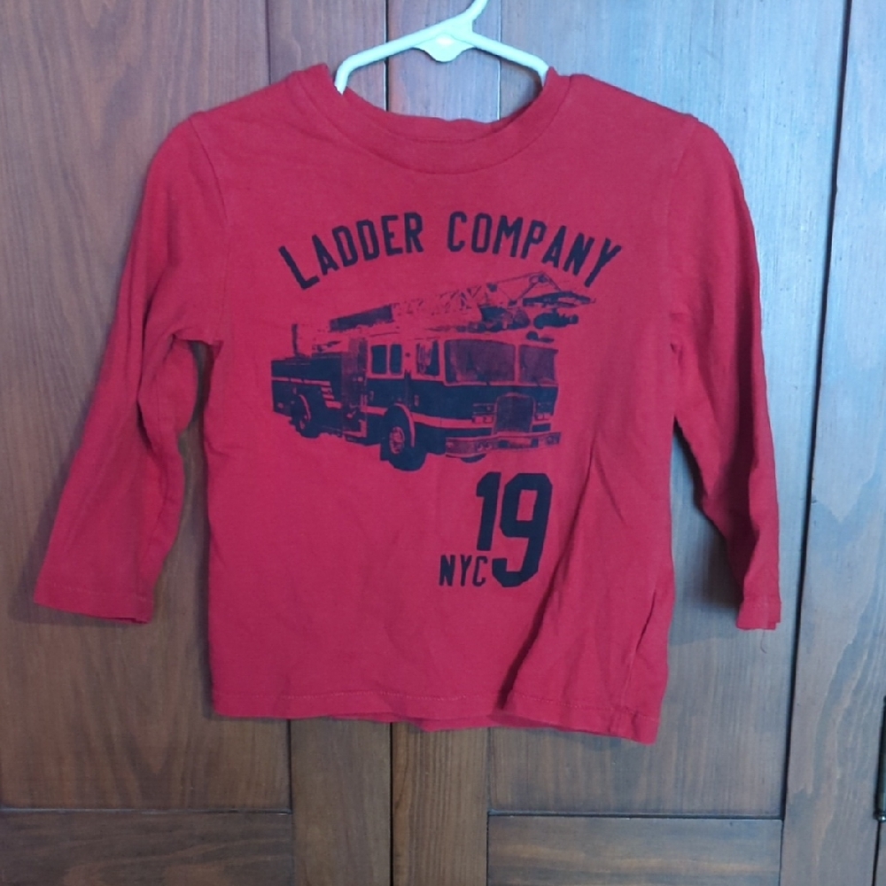 GAP Kids Red Ladder Company Long Sleeve Tee